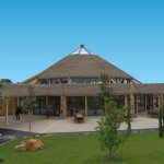 ZooParc de Beauval and Palmex exotic synthetic roofing