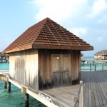 Club Med Kani Overwater bungalow with Exotic roof Palmex